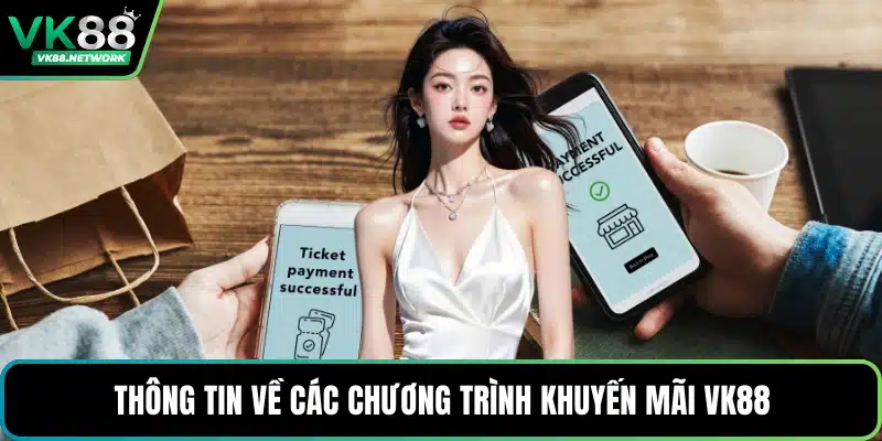 Thông tin về các chương trình khuyến mãi VK88