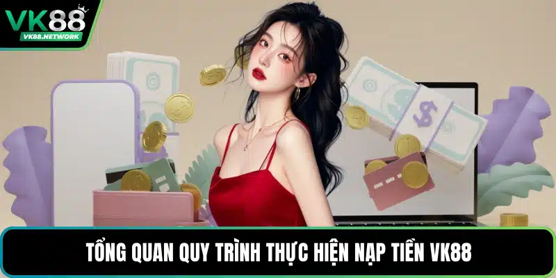 Tổng quan quy trình thực hiện nạp tiền VK88