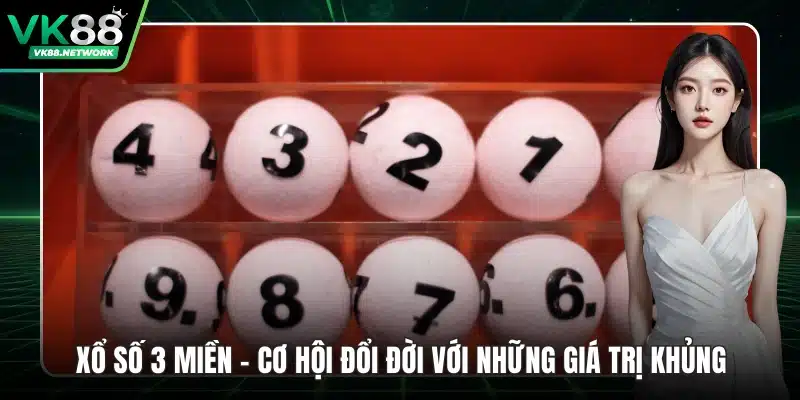 xổ số 3 miền